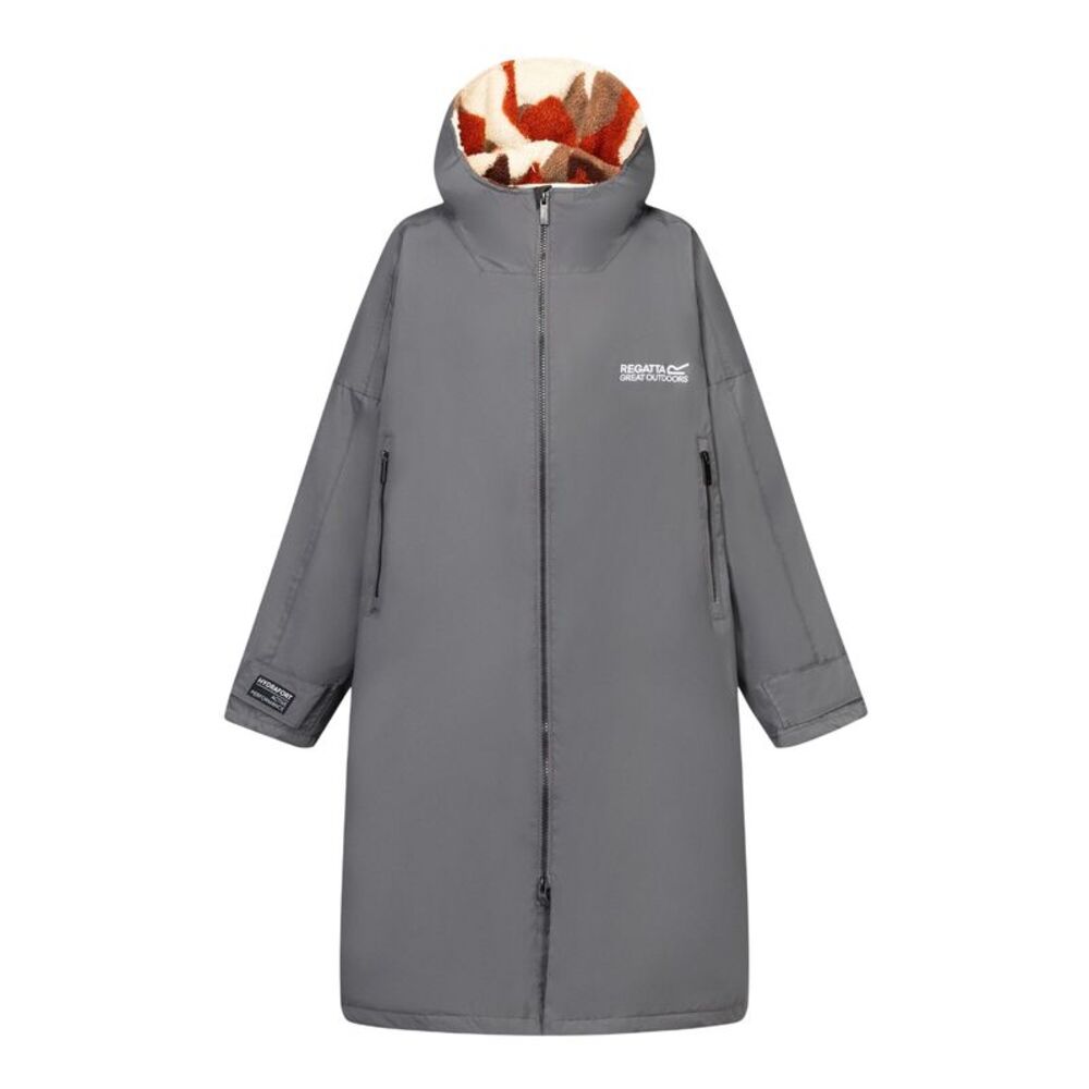 Regatta Unisex Adult Abstract Mountain Waterproof Changing Robe / Iron